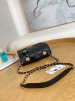 chanel as3652 small flap bag with top handle calfskin gold tone metal black 005 luxibags.ru .jpg