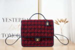 chanel as3662 large backpack wool tweed gold tone metal wine red 003 luxibags.ru .jpg
