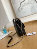 chanel as3710 small hobo handbag shiny crumpled calfskin gold tone metal black 003 luxibags.ru .jpg