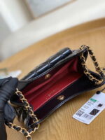 chanel as3710 small hobo handbag shiny crumpled calfskin gold tone metal black 008 luxibags.ru .jpg