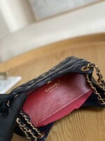 chanel as3710 small hobo handbag shiny crumpled calfskin gold tone metal navy blue 009 luxibags.ru .jpg