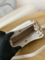 chanel as3710 small hobo handbag shiny crumpled calfskin gold tone metal white 008 luxibags.ru .jpg
