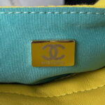 chanel as3710 small hobo handbag velvet gold tone metal yellow 009 luxibags.ru .jpg