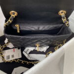 chanel as3737 mini flap bag lambskin enamel gold tone metal black 007 luxibags.ru .jpg