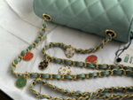 chanel as3738 mini flap bag lambskin enamel gold tone metal blue 007 luxibags.ru .jpg