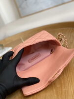 chanel as3757 mini flap bag grained calfskin gold tone metal pink 008 luxibags.ru .jpg