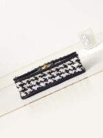 chanel as3767 flap bag woven lambskin black 006 luxibags.ru .jpg