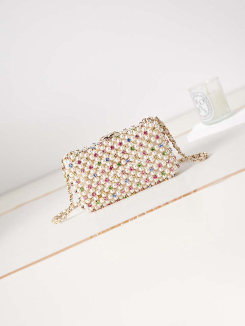 chanel as3771 evening bag imitation pearls gold tone metal transparent multicolour 001 luxibags.ru .jpg