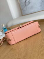 chanel as3777 flap bag grained calfskin gold tone metal pink 006 luxibags.ru .jpg