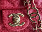 chanel as3777 flap bag grained calfskin gold tone metal red 004 luxibags.ru .jpg