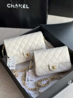 chanel as3777 flap bag grained calfskin gold tone metal white 010 luxibags.ru .jpg