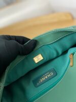 chanel as3777 flap bag lambskin gold tone metal green 009 luxibags.ru .jpg