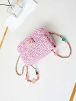 chanel as3783 small flap bag 23p tweed gold tone metal 18 5 cm pink 06 luxibags.ru .jpg