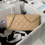 chanel as3791 flap bag lambskin apricot 002 luxibags.ru .jpg