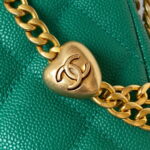 chanel as3830 small hobo handbag green calfskin gold 004 luxibags.ru .jpg