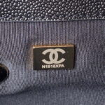chanel as3860 backpack grained shiny calfskin gold tone metal black 007 luxibags.ru .jpg