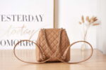 chanel as3860 backpack grained shiny calfskin gold tone metal brown 004 luxibags.ru .jpg