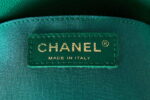 chanel as3860 backpack grained shiny calfskin gold tone metal green 008 luxibags.ru .jpg