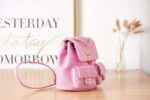 chanel as3860 backpack grained shiny calfskin gold tone metal pink 003 luxibags.ru .jpg