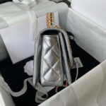 chanel as3886 mini flap bag with top handle shiny silver calfskin gold 005 luxibags.ru .jpg