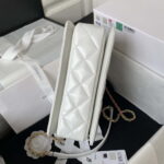 chanel as3908 cc small flap bag with top handle shiny calfskin white gold 002 luxibags.ru .jpg