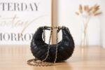 chanel as3917 clutch with chain lambskin shiny light gold metal black 003 luxibags.ru .jpg