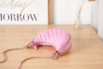 chanel as3917 clutch with chain lambskin shiny light gold metal light pink 006 luxibags.ru .jpg