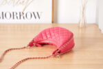 chanel as3917 clutch with chain lambskin shiny light gold metal pink 005 luxibags.ru .jpg