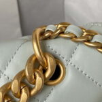chanel as3932 flap classic bag cf lambskin light blue gold 006 luxibags.ru .jpg