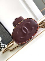chanel as3947 small backpack wool tweed lambski gold tone metal orange 004 luxibags.ru .jpg