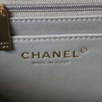 chanel as3970 flap bag with top handle lambskin gold tone metal gray 008 luxibags.ru .jpg