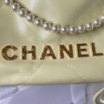 chanel as3980 22 mini handbag shiny calfskin gold tone metal yellow 003 luxibags.ru .jpg