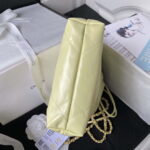 chanel as3980 22 mini handbag shiny calfskin gold tone metal yellow 005 luxibags.ru .jpg