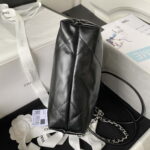 chanel as3980 22 mini handbag shiny calfskin silver tone metal black 005 luxibags.ru .jpg
