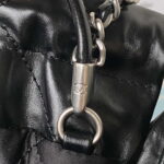 chanel as3980 22 mini handbag shiny calfskin silver tone metal black 007 luxibags.ru .jpg