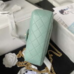 chanel as4041 flap classic bag cf camellia lake blue lambskin gold 004 luxibags.ru .jpg