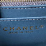 chanel as4041 flap classic bag cf camellia navy blue lambskin gold 008 luxibags.ru .jpg
