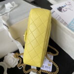 chanel as4041 flap classic bag cf camellia yellow lambskin gold 006 luxibags.ru .jpg