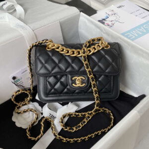 chanel as4051 flap bag lambskin gold metal black 001 luxibags.ru .jpg