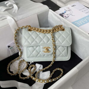 chanel as4051 flap bag lambskin gold metal light green 001 luxibags.ru .jpg