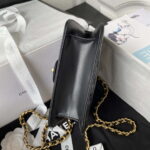 chanel as4051 small flap classic bag cf lambskin black gold 007 luxibags.ru .jpg