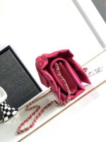 chanel as4098 23a clutch satin bow evening bag rose red 002 luxibags.ru .jpg