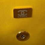 chanel as4140 camellia embossed with top handle bag yellow 009 luxibags.ru .jpg