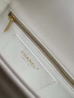 chanel as4151 small flap bag with top handle lambskin wenge wood white 009 luxibags.ru .jpg