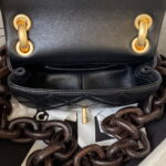chanel as4165 mini flap bag lambskin wenge wood gold tone metal black 006 luxibags.ru .jpg
