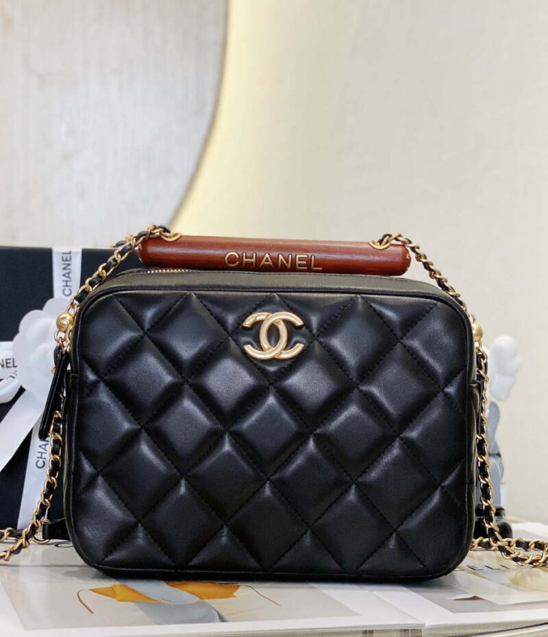 chanel as4198 mini bowling bag lambskin wenge wood black 001 luxibags.ru .jpg