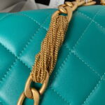 chanel as4231 small flap bag lambskin green 004 luxibags.ru .jpg