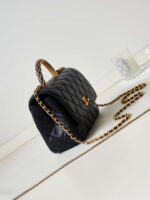 chanel as4232 small flap bag with top handle lambskin black 003 luxibags.ru .jpg