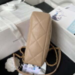 chanel as4274 mini flap crossbody bag lambskin apricot 006 luxibags.ru .jpg