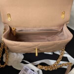 chanel as4274 mini flap crossbody bag lambskin apricot 007 luxibags.ru .jpg